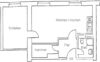 2- Raum-Wohnung * zentrumsnah mit EBK * frei ab 01.10.2025 - Grundriss