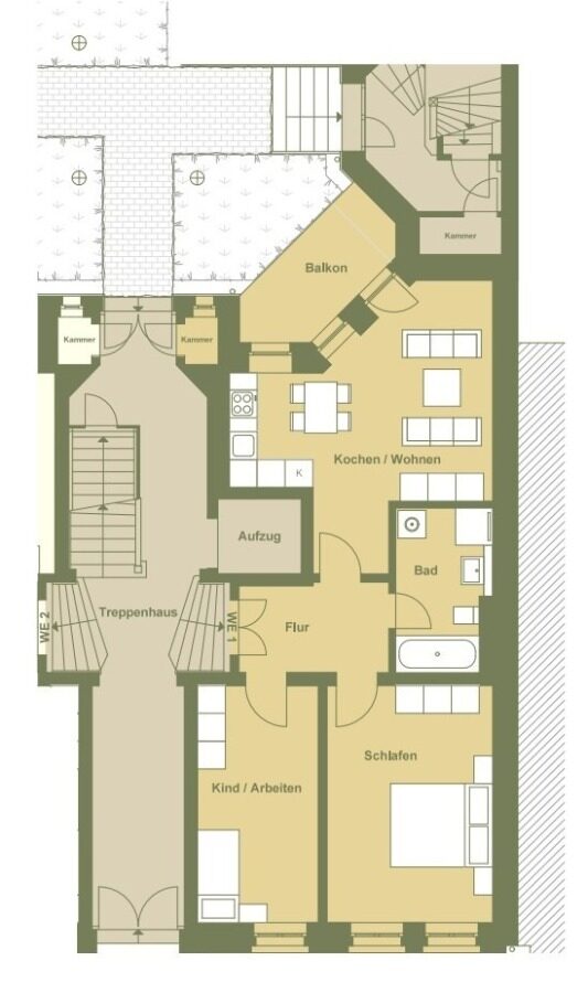 / 3- Zimmer Wohnung mit Balkon in beliebter Lage / frei ab 01.06.2026 - Photo 4