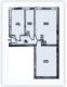 II 2- Raum Wohnung mit Balkon in beliebter Lage / vermietet II - Grundriss